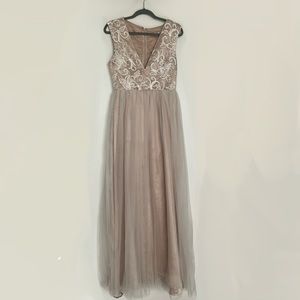 ⏰EXPIRED⏰ Stunning pale gold tulle dress